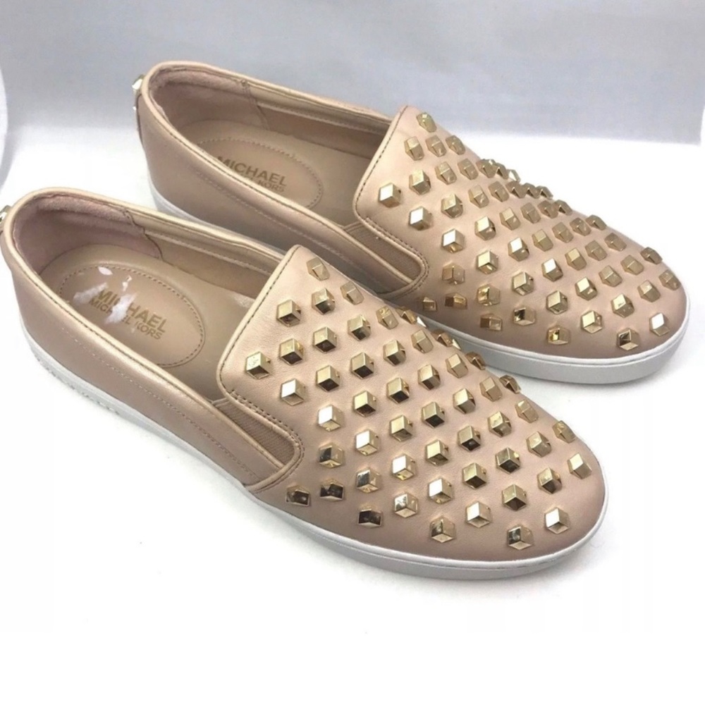 NWT MICHAEL KORS 3D LETHER & METAL SNEAKERS UNISEX SHOES - Picture 5 of 10